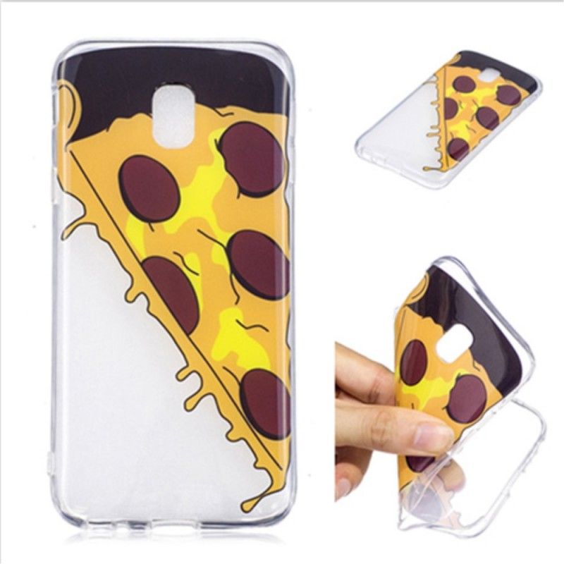 Cover Samsung Galaxy J3 2017 Mobilcover Varm Pizza