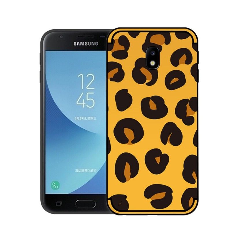 Cover Samsung Galaxy J3 2017 Nxe Leopardpletter Beskyttelse