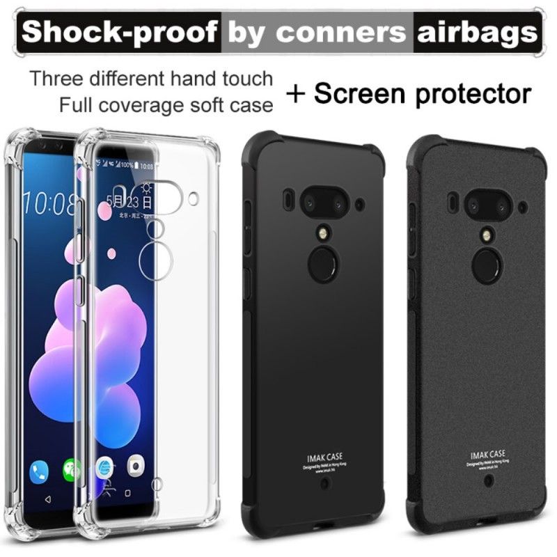 Cover HTC U12 Plus Gennemsigtig Imak Hudfølelse