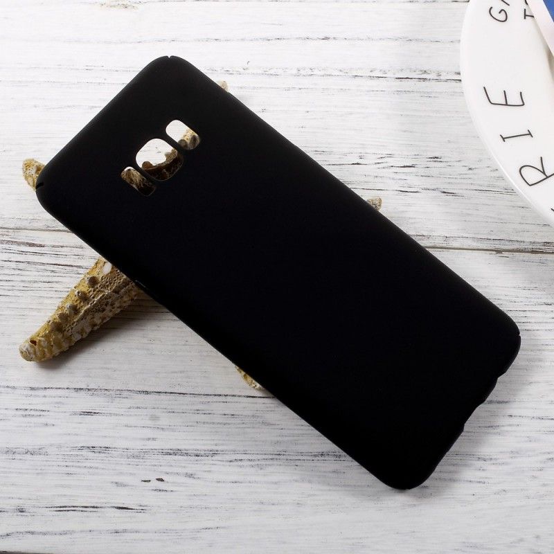 Cover for Samsung Galaxy S8 Plus Sort Mat Silikone