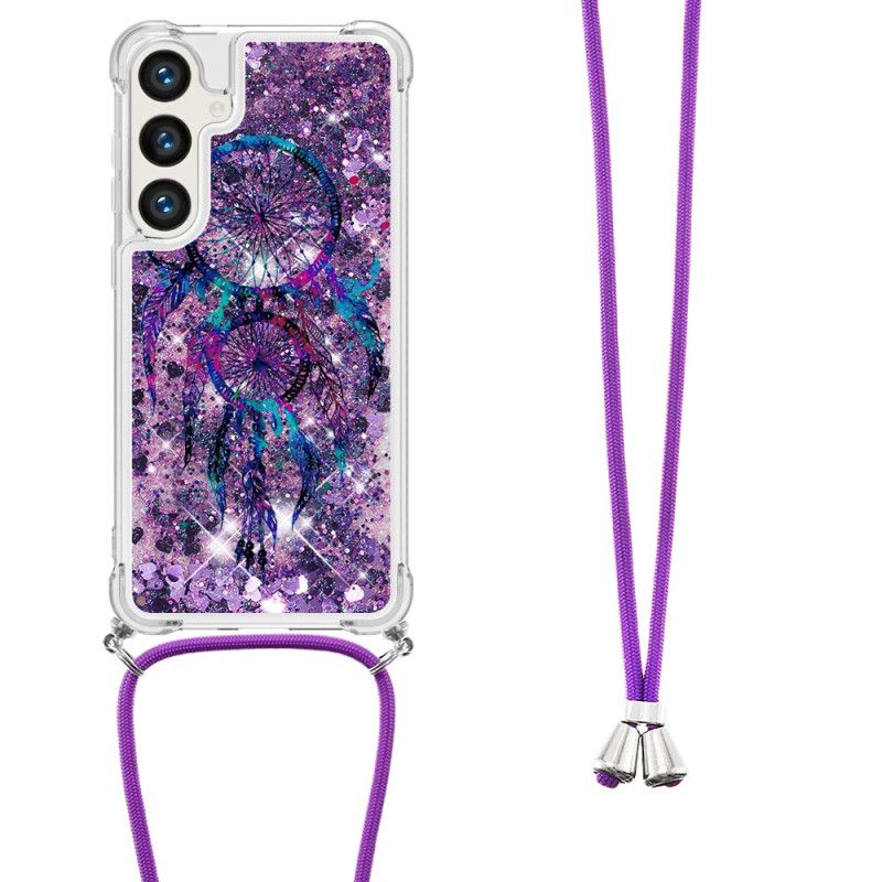 Cover Samsung Galaxy S24 5g Telefon Etui Sequined Cord Fun Series