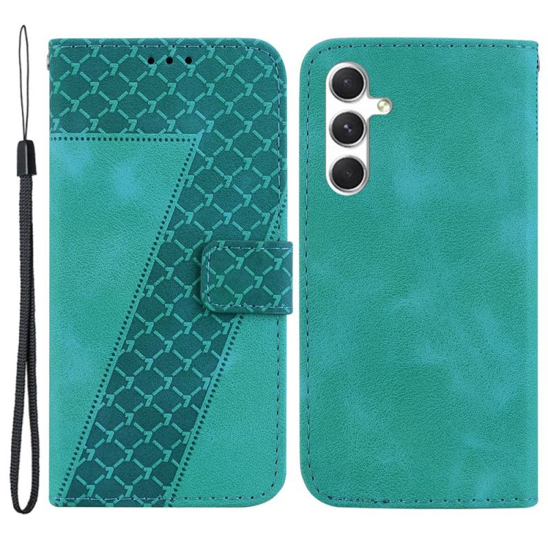 Flip Cover Samsung Galaxy S24 5g Design 7 Med Rem