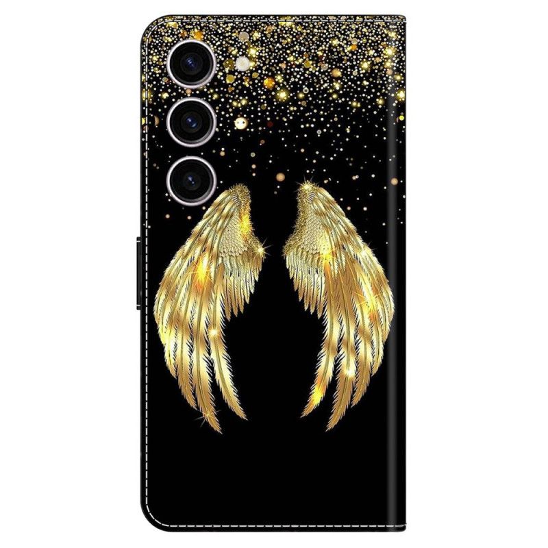 Flip Cover Samsung Galaxy S24 5g Gyldne Vinger