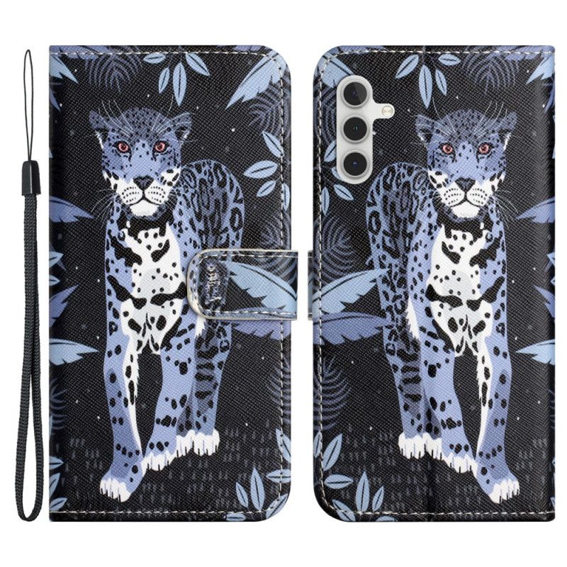 Flip Cover Samsung Galaxy S24 5g Leopardrem