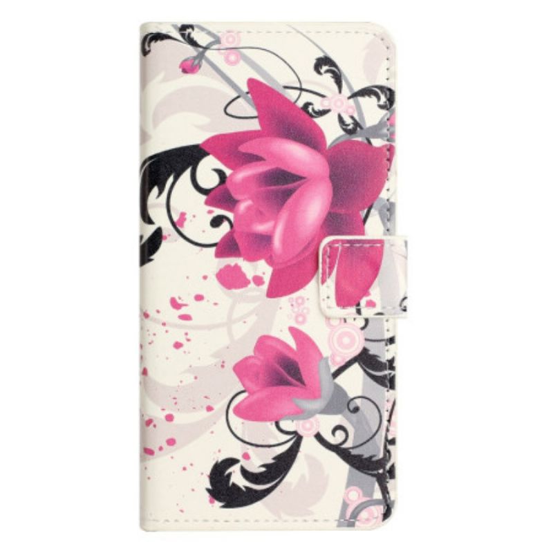 Flip Cover Samsung Galaxy S24 5g Lotus