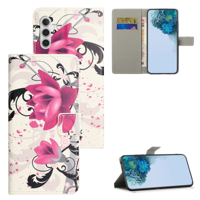 Flip Cover Samsung Galaxy S24 5g Lotus