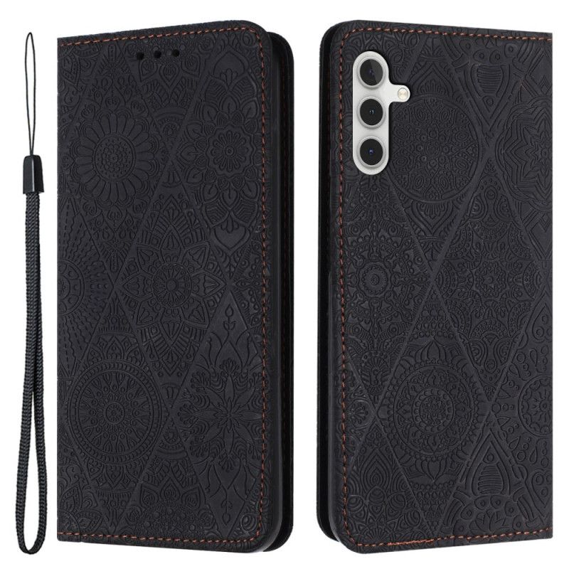 Flip Cover Samsung Galaxy S24 5g Strop Tapestry Style