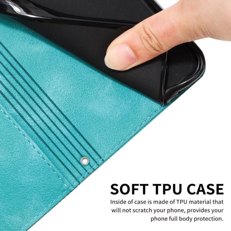 Flip Cover Til Samsung Galaxy S24 5g Geometrisk Design