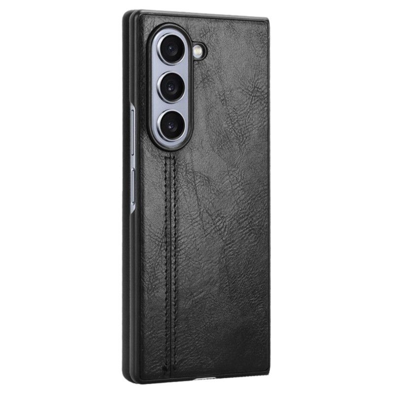 Cover Samsung Galaxy Z Fold 6 Imiteret Lædersyning