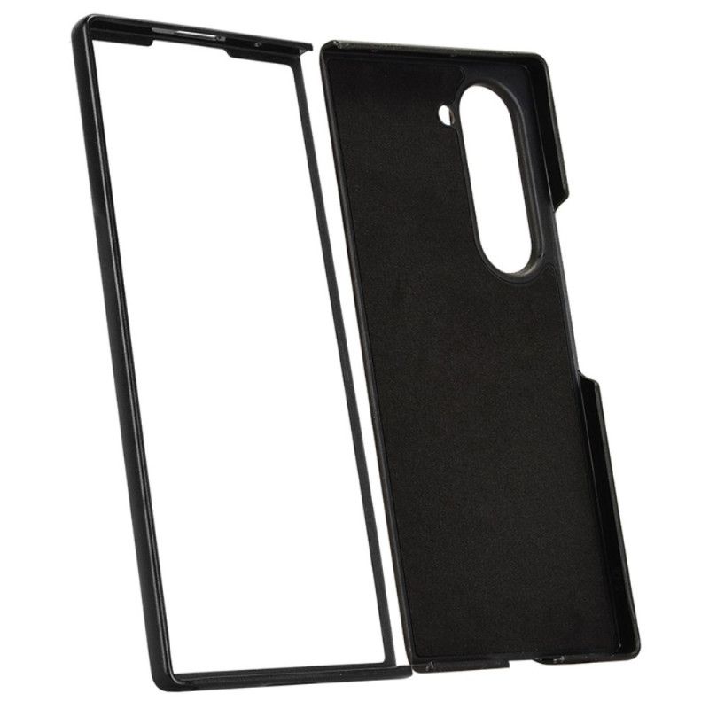 Cover Samsung Galaxy Z Fold 6 Lædereffekt