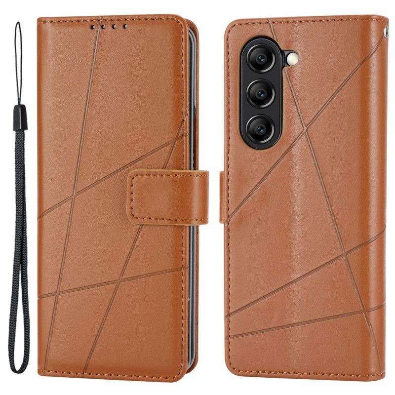 Flip Cover Til Samsung Galaxy Z Fold 6 Strap Lines