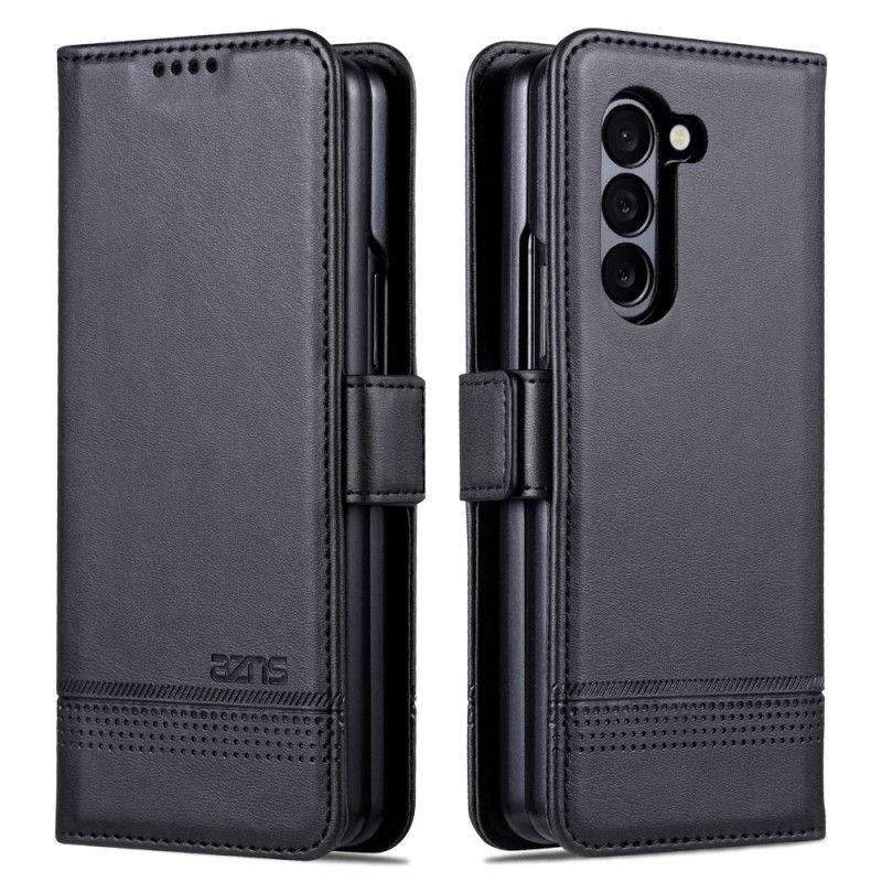 Læder Cover Samsung Galaxy Z Fold 6 Telefon Etui Azns