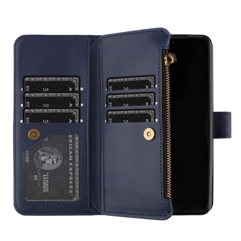 Læder Cover Samsung Galaxy Z Fold 6 Telefon Etui Binfen Pung