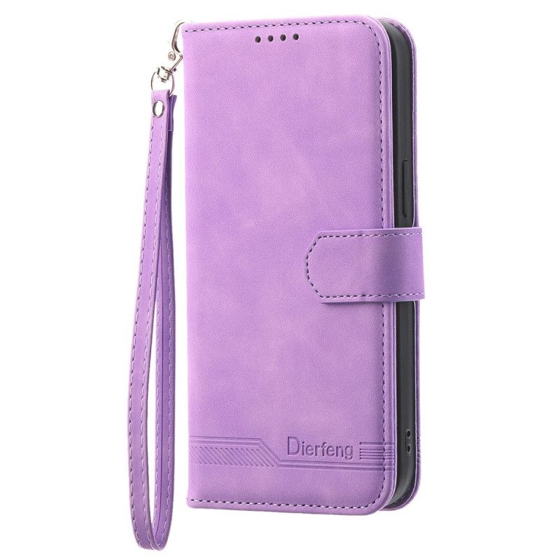 Læder Cover Samsung Galaxy Z Fold 6 Telefon Etui Dierfeng