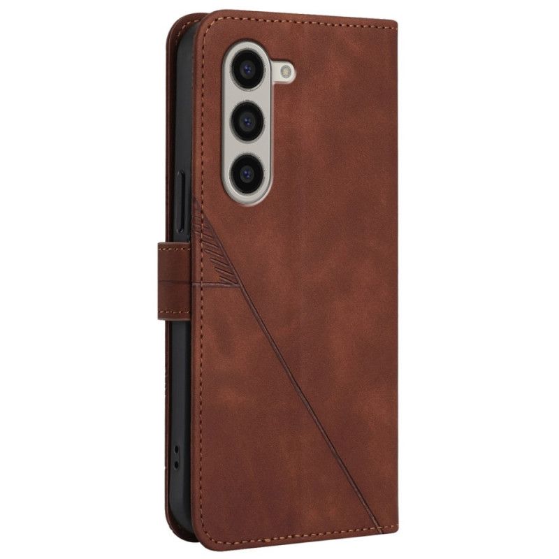 Læder Cover Samsung Galaxy Z Fold 6 Telefon Etui Remtrekanter