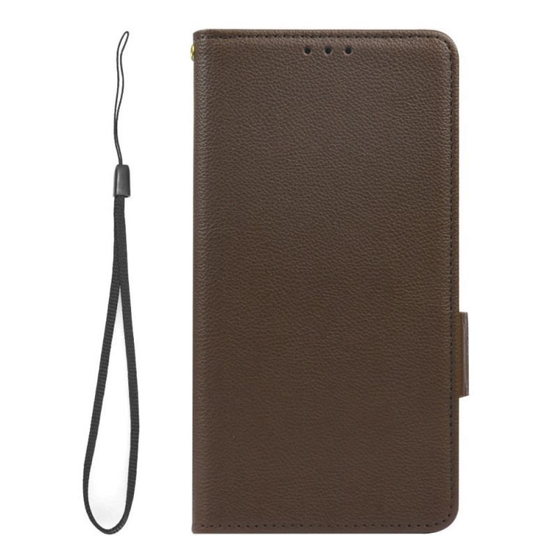 Flip Cover Xiaomi Redmi Note 12 Pro Med Snor Tynd Strappy