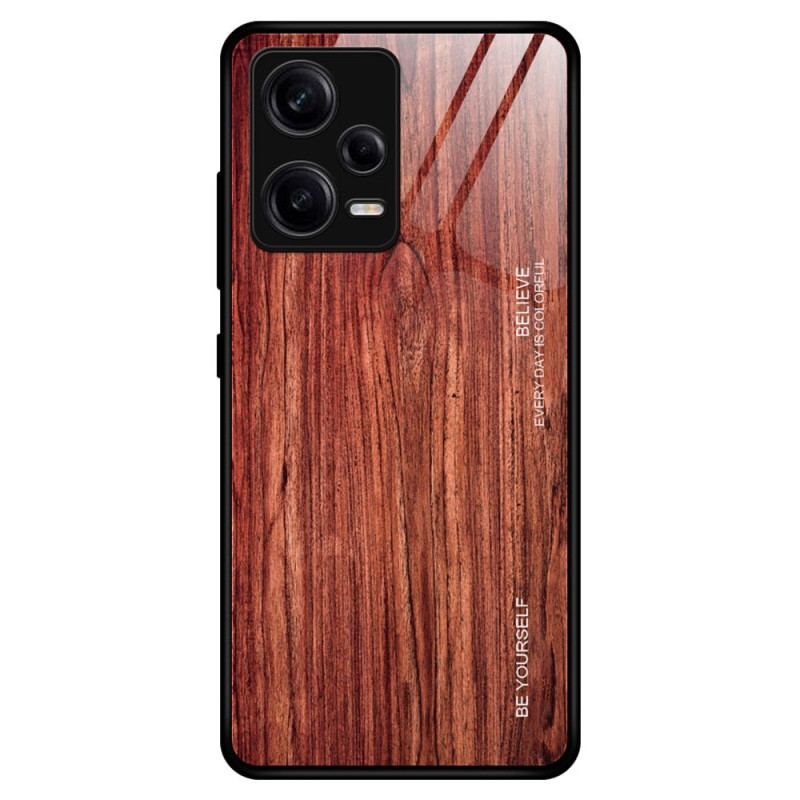 Mobilcover Xiaomi Redmi Note 12 Pro Trædesign Hærdet Glas