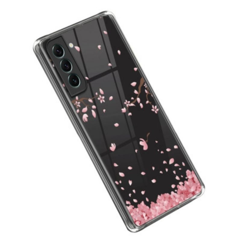 Cover Samsung Galaxy S23 5G Sømløse Lyserøde Blomster