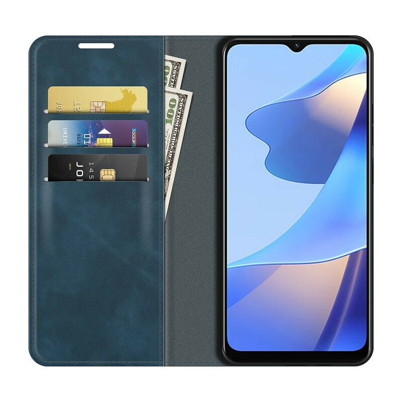 Flip Cover Oppo A16 / A16s Skin-touch