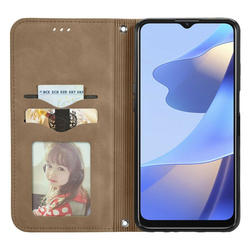 Flip Cover Oppo A16 / A16s Skin-touch