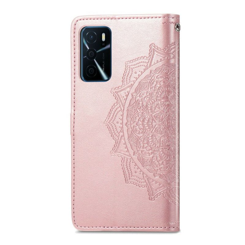 Flip Cover Til Oppo A16 / A16s Mandala Middelalder