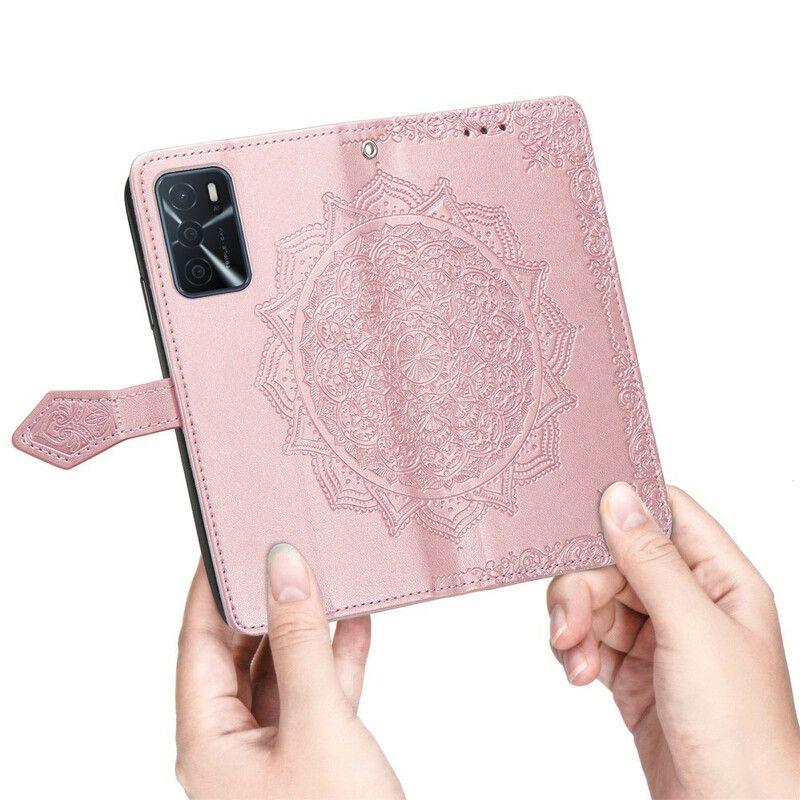 Flip Cover Til Oppo A16 / A16s Mandala Middelalder