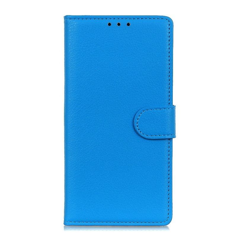 Flip Cover Sony Xperia 10 IV Traditionelt Imiteret Læder