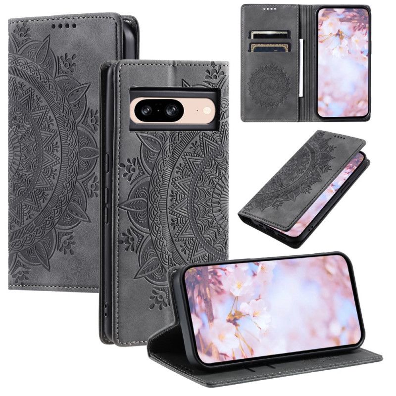 Flip Cover Google Pixel 9 Pro Mandala Ruskindseffekt