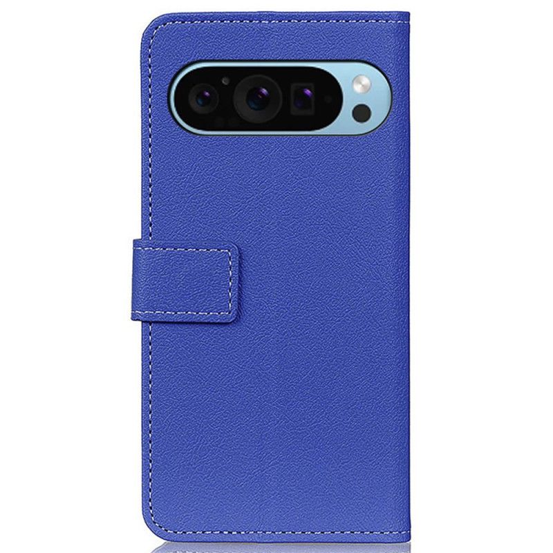 Læder Cover Google Pixel 9 Pro Telefon Etui Farverig