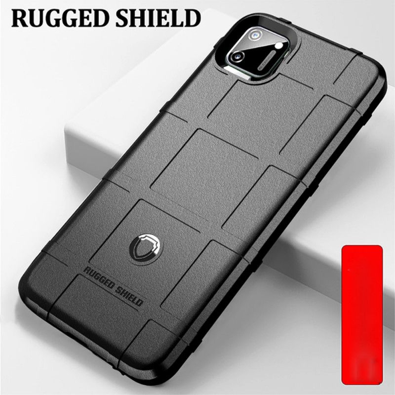 Cover for Realme C11 Sort Robust Skjold