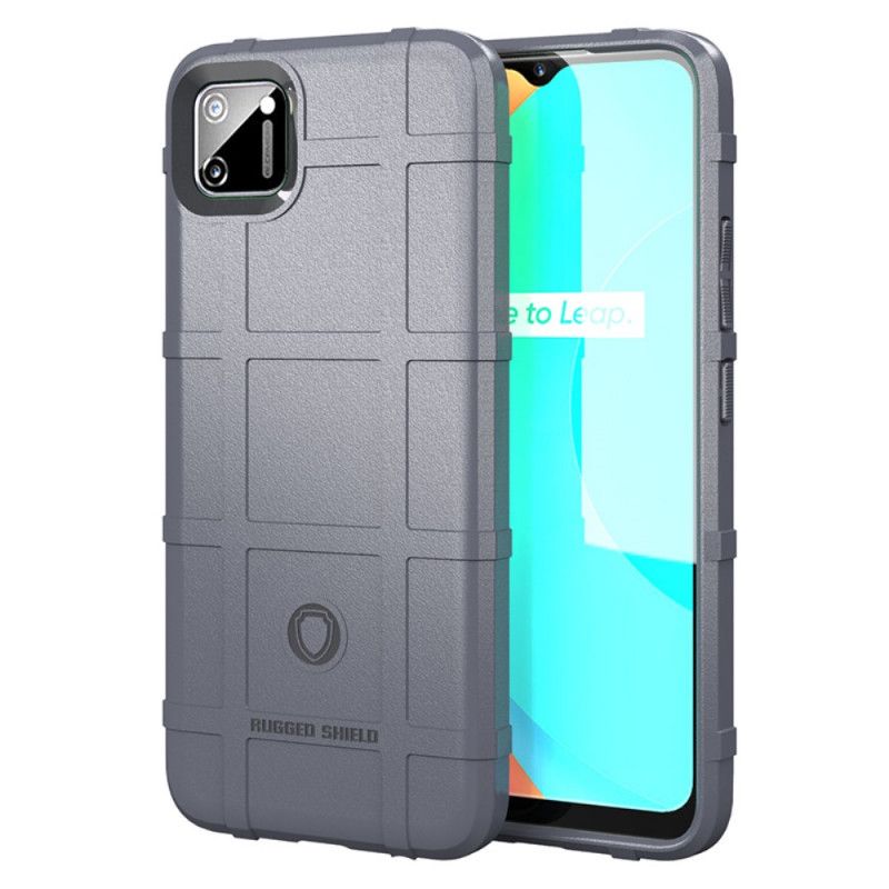 Cover for Realme C11 Sort Robust Skjold