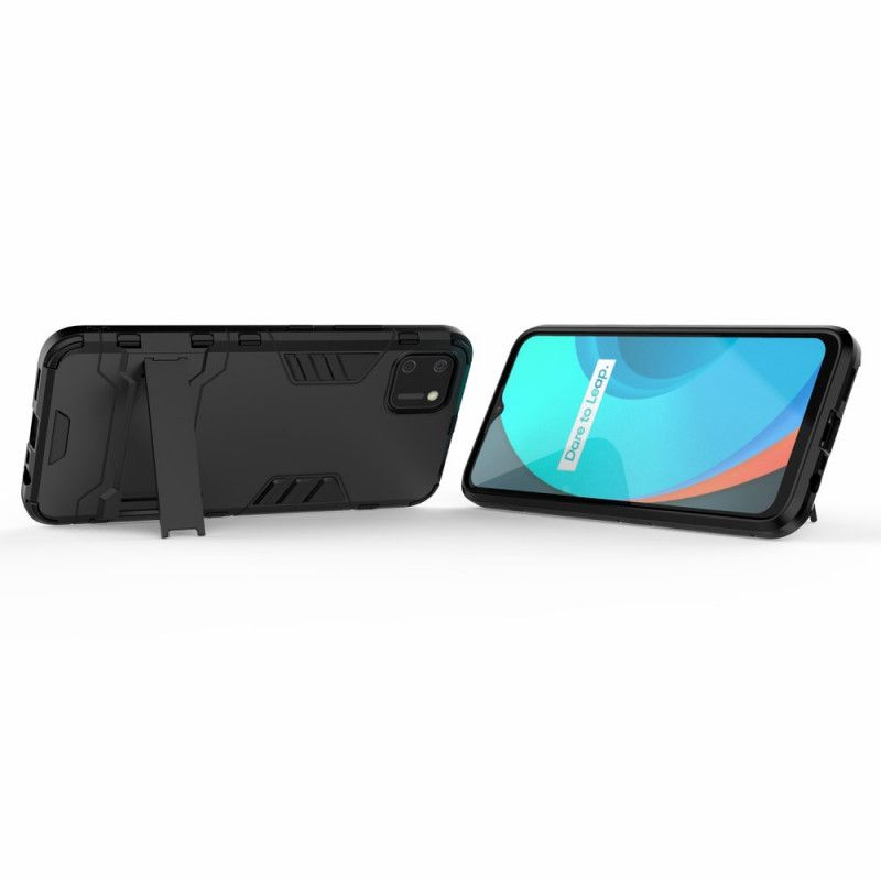 Cover for Realme C11 Sort Ultrabestandig Tunge