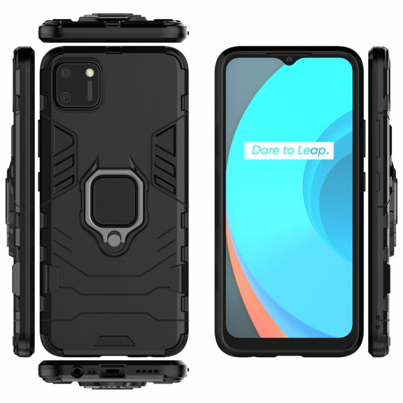 Cover Realme C11 Sort Resistent Ring Original