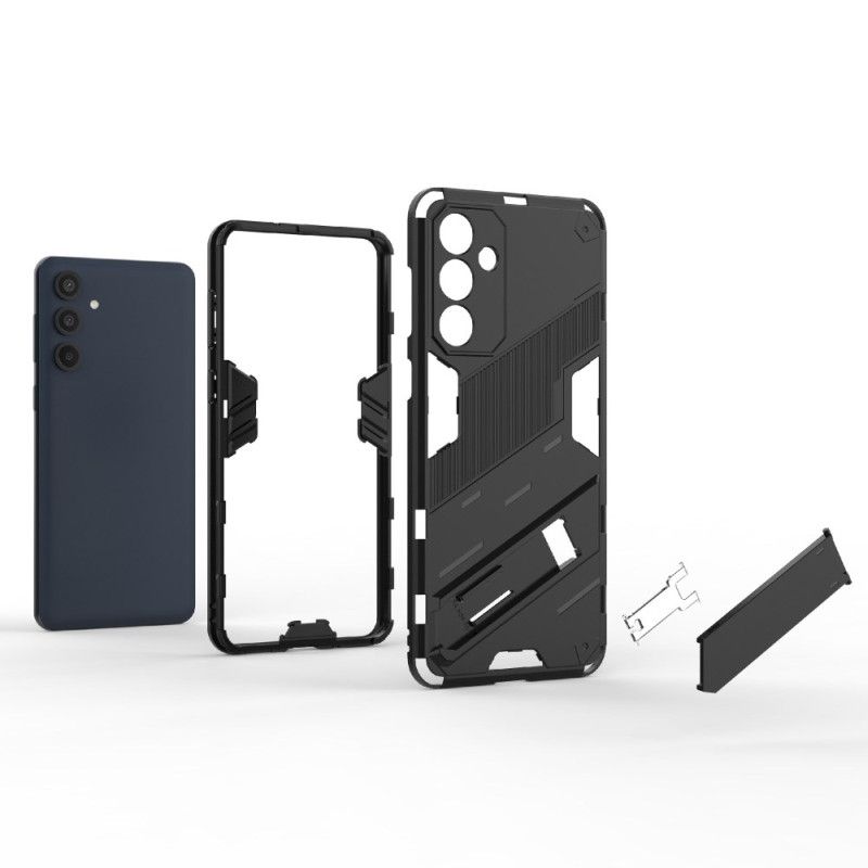 Cover Til Samsung Galaxy M55 5g Aftagelig Håndfri Støtte I To Positioner