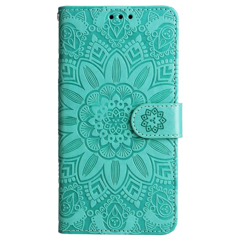 Flip Cover Samsung Galaxy M55 5g Mandala Med Snor