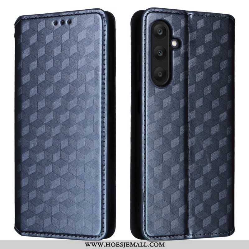 Flip Cover Til Samsung Galaxy M55 5g Diamantmønster