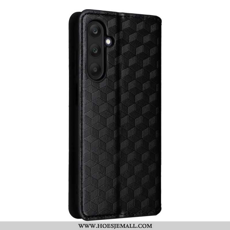 Flip Cover Til Samsung Galaxy M55 5g Diamantmønster