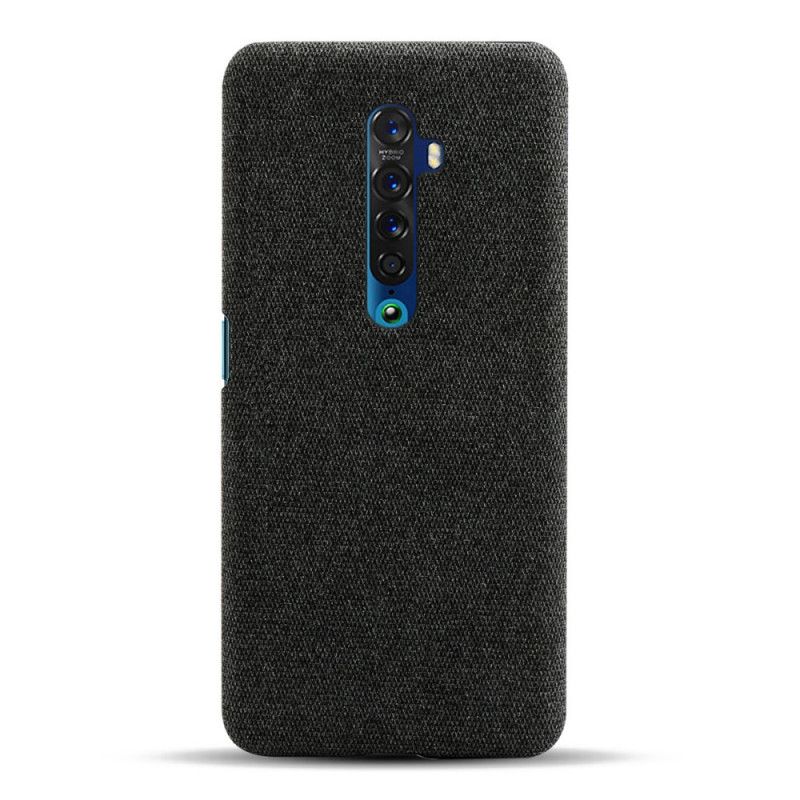 Cover for Oppo Reno 2 Sort Ksq Chic Stof