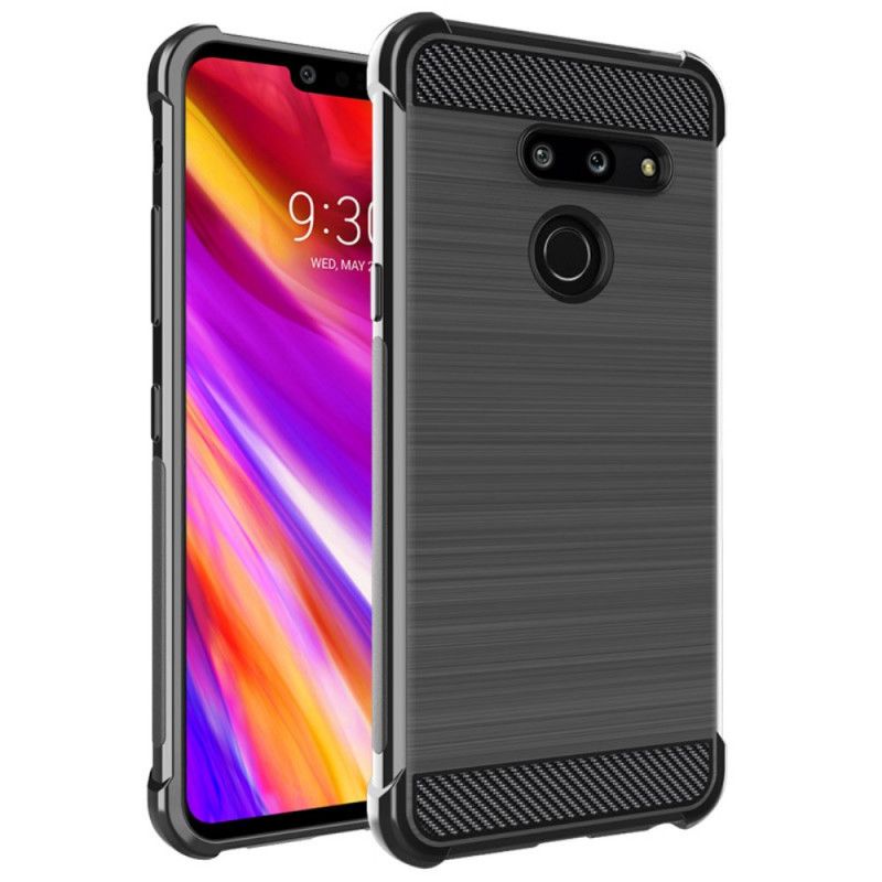 Cover ThinQ LG G8 ThinQ Imak Børstet Kulfiber