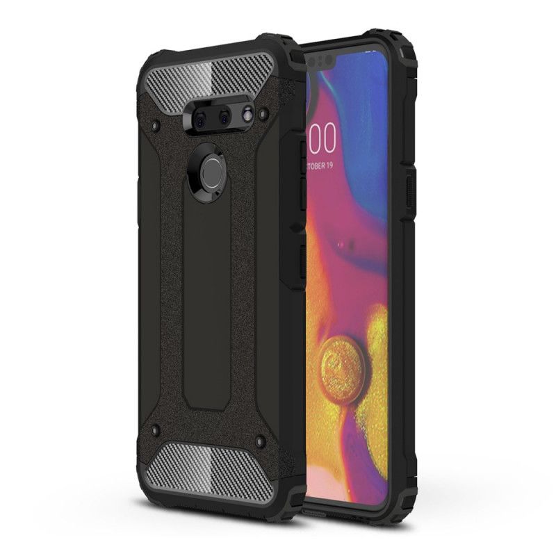 Cover ThinQ LG G8 ThinQ Sort Mobilcover Overlevende