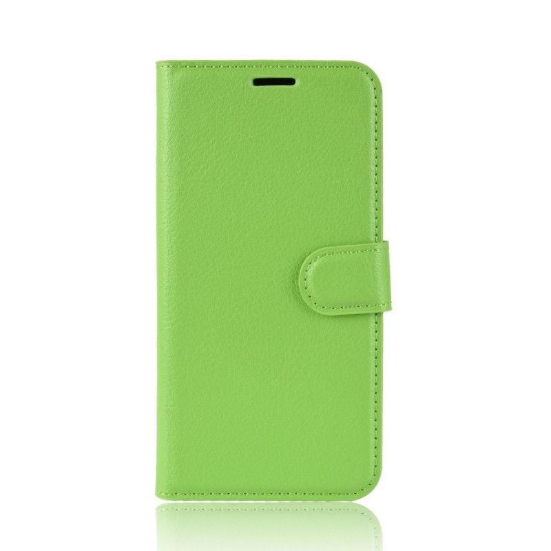 Flip Cover Læder ThinQ LG G8 ThinQ Sort Klassisk Original