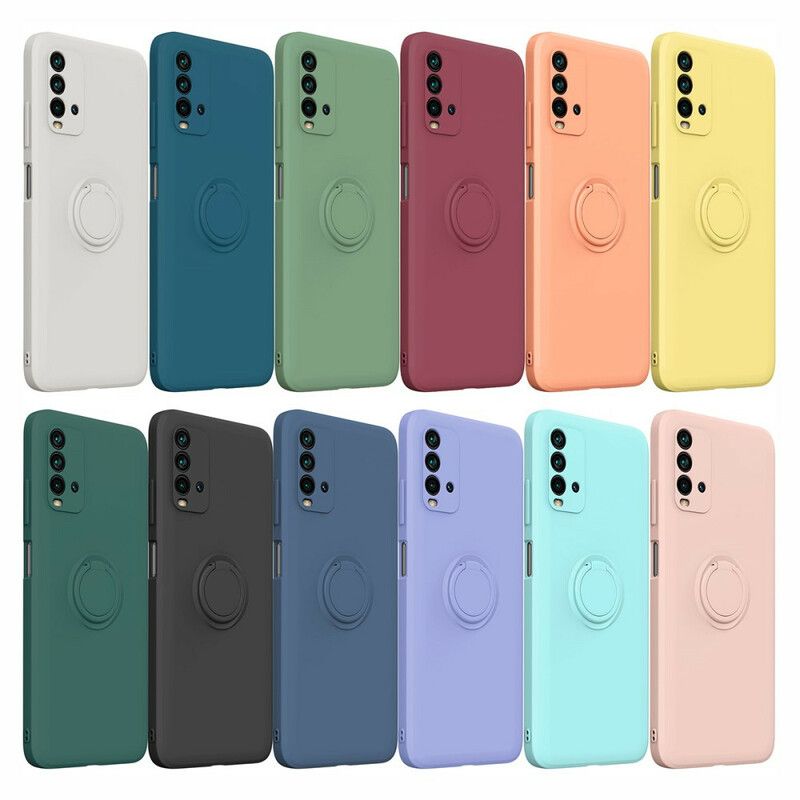 Cover Xiaomi Redmi 9t Flydende Silikonering Og Snor