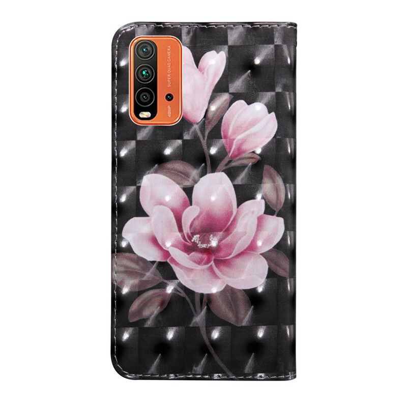 Flip Cover Til Xiaomi Redmi 9t Blossom Flowers