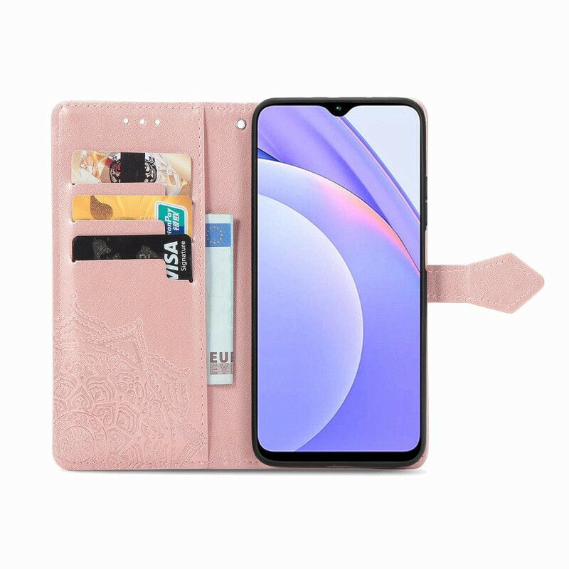 Flip Cover Til Xiaomi Redmi 9t Mandala Middelalder