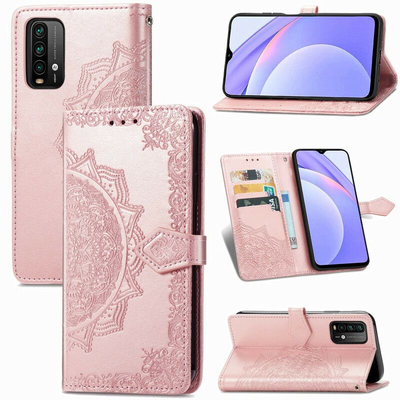 Flip Cover Til Xiaomi Redmi 9t Mandala Middelalder