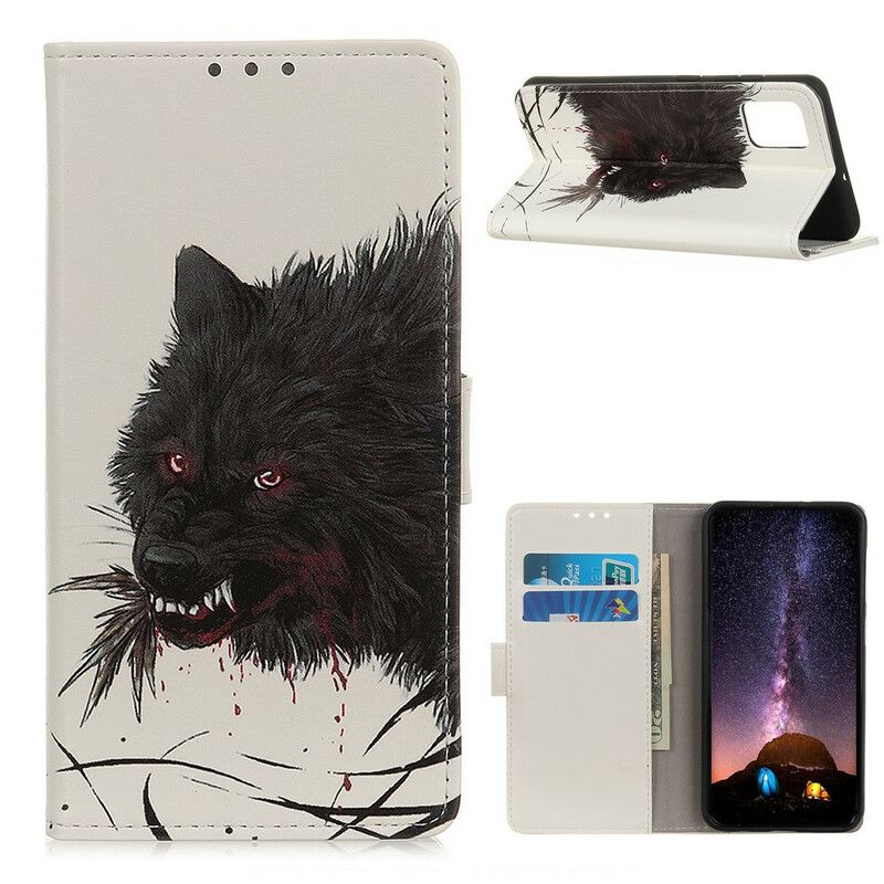 Flip Cover Xiaomi Redmi 9t Hungry Wolf