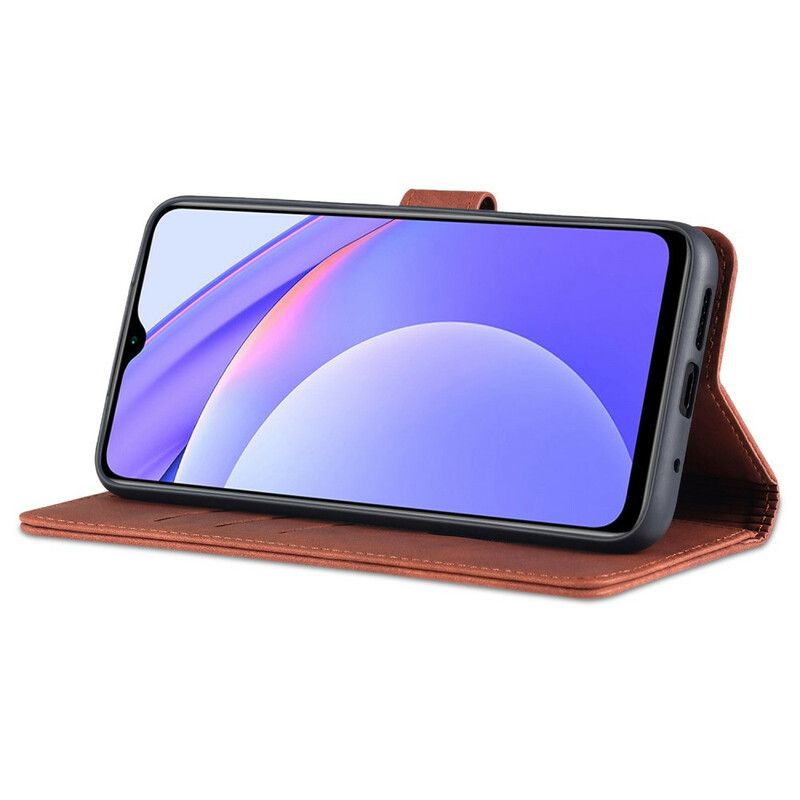 Læder Cover Xiaomi Redmi 9t Telefon Etui Azns Sødme