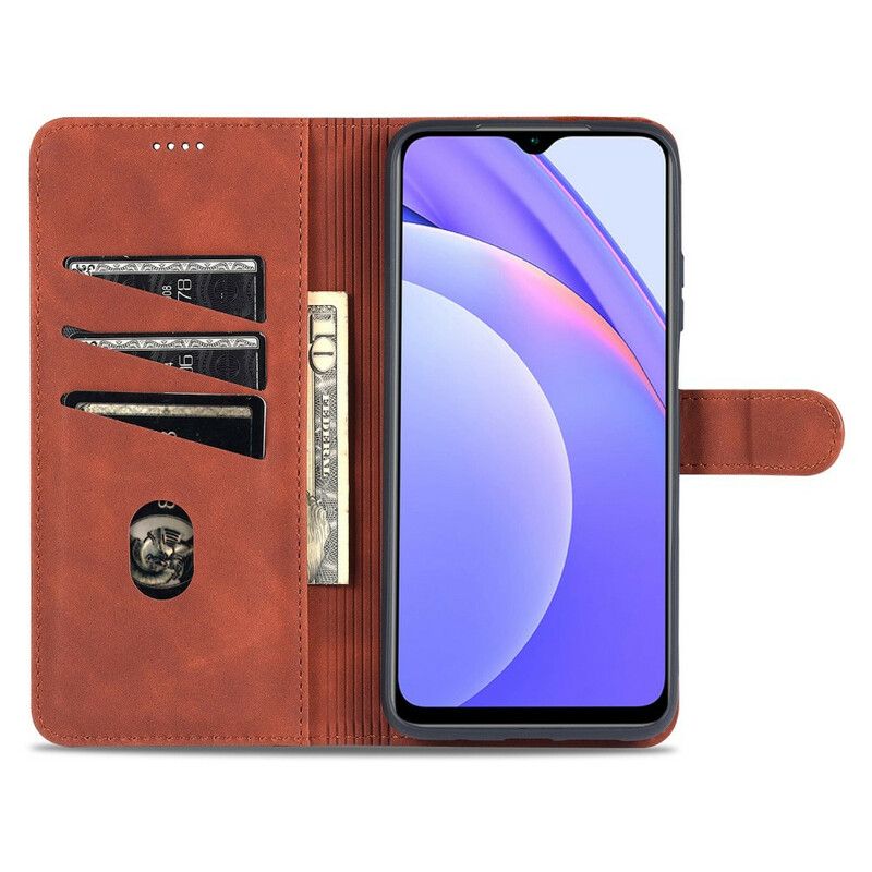 Læder Cover Xiaomi Redmi 9t Telefon Etui Azns Sødme