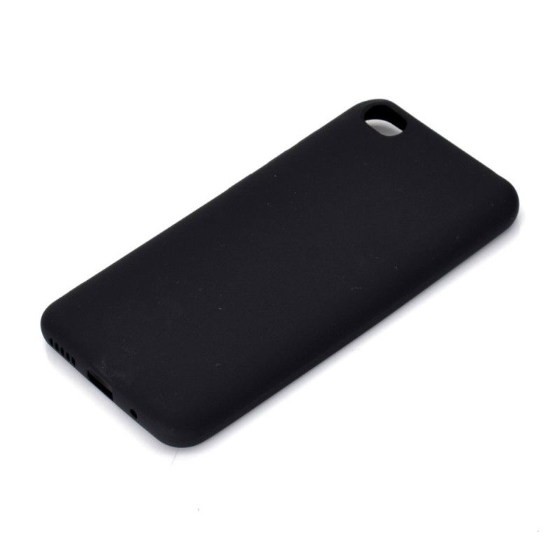 Cover Xiaomi Redmi Go Sort Mobilcover Frostet Silikone