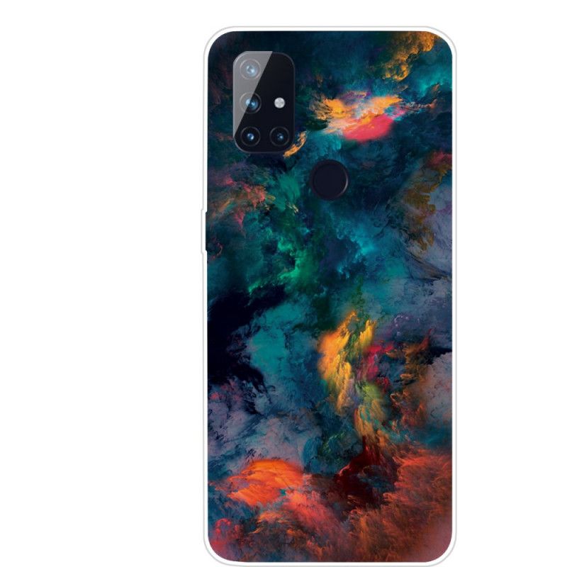 Cover for OnePlus Nord N10 Farvede Skyer